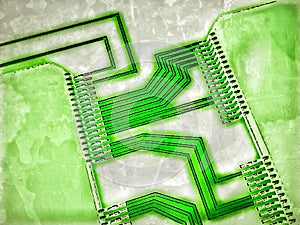 Integrated circuits photo