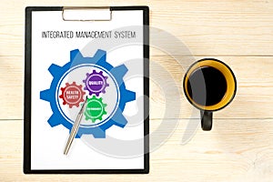 Integrated management system, parts and profit concept