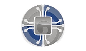 Integrated Microchip Icon