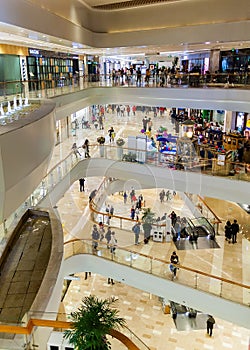 Integrated shopping malls