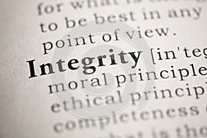 Integrity