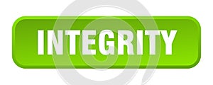 integrity button. integrity square 3d push button.
