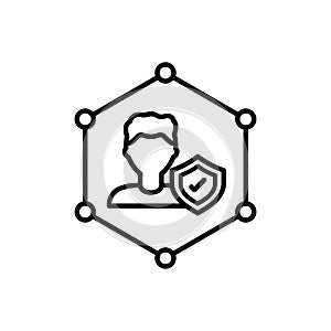 Integrity Icon Outline flat Icon