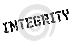 Integrity rubber stamp