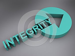 Integrity sign photo