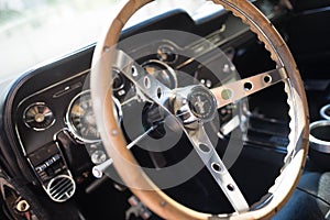 Inteior of 1967 Ford Mustang GT