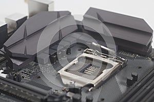 Intel LGA 1151 cpu socket on motherboard Computer PC