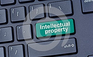 Intellectual property on computer keyboard