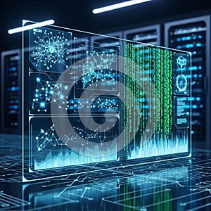 Intelligence and data analysis with the virtual elements suggesting