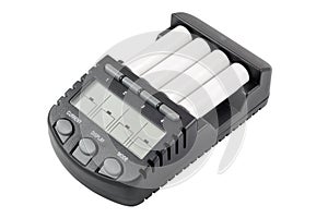 Intelligent accumulator battery charger with AA