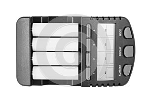 Intelligent battery charger with AA batteries