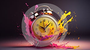 Intense Bichromatic Clock Image