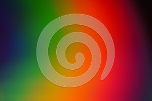 Intense rainbow spectrum filling the frame