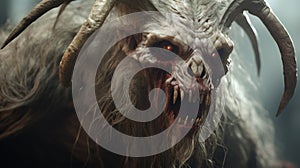 Intense And Realistic 4k Buer Demon With Meticulous Linework Precision photo
