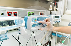 Intensive care infusion pump