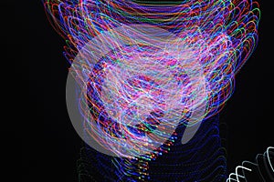 Intentional Camera Movement and Light Painting photo