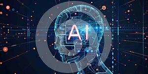 Interact with AI artificial intelligence brain processor generative AI LLMs