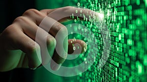 Interacting with digital binary code