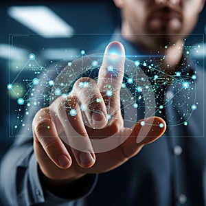 Interacting with digital network