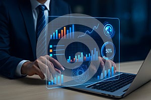 Interactive Analytics Dashboard with Charts and Graphs