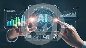 Interactive artificial intelligence data analysis interface