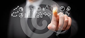 Touching Data: Visualizing Business Insights