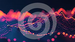 interactive collapsing data visualization screen