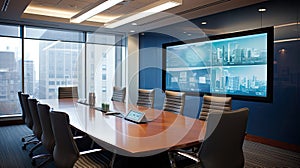 interactive conference room technology photo