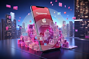 Interactive Cyber Monday social media post