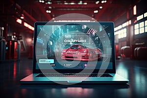 Interactive Cyber Monday social media post