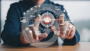 Interactive digital network interface