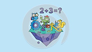 An interactive gamebased learning experience featuring playful characters and challenges that reinforce educational