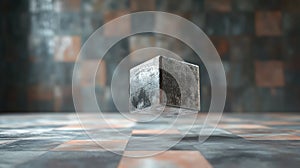 interactive scrolling 3D cube