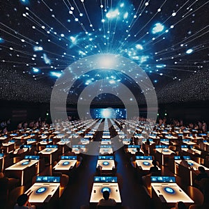 Interactive Starry Sky Projection A projection of the starry