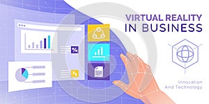 Interactive VR desktop screens