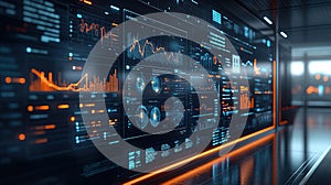 Interactive Wall-Mounted Data Visualization Displays