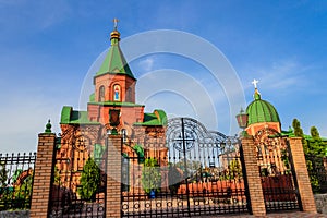 Intercession church in Kamiani Potoky village near Kremenchug, Ukraine