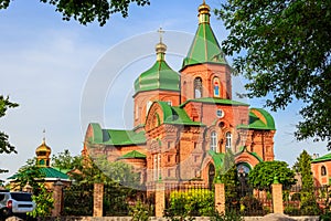 Intercession church in Kamiani Potoky village near Kremenchug, Ukraine