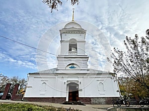 Intercession Pokrovskaya Church in Ufa, built in 1817. Republic of Bashkortostan