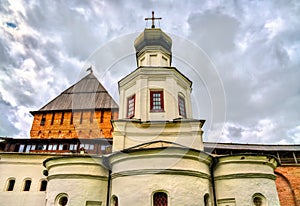 Intercession of the Theotokos Church in Kremlin of Great Novgorod, Russia photo