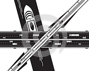 Interchange of dfferent transportations