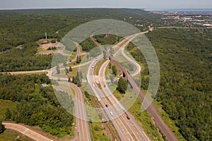 Interchange Outside Duluth Minnesota