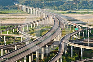 The interchange system of highway