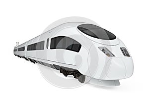 Intercity Train Isolated