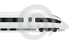 Intercity Train Isolated