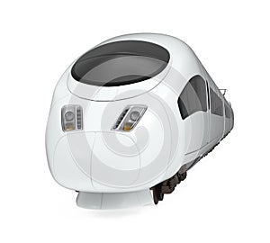 Intercity Train Isolated