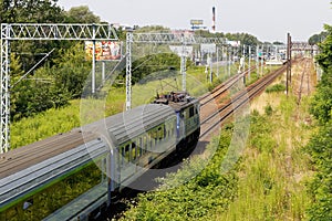 Intercity train of Polskie Koleje PaÃâstwowe PKP