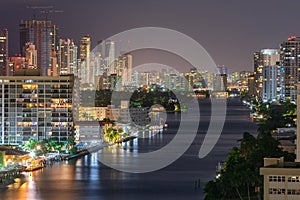 The Intercoastal Waterway at Night