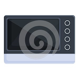 Intercommunication icon cartoon vector. Video door