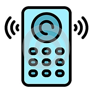 Intercommunication icon vector flat